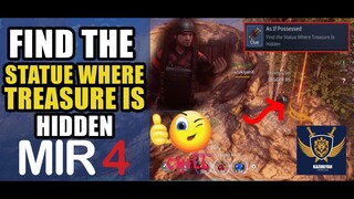As If Possessed "FIND THE STATUE WHERE TREASURE IS HIDDEN" Guide - SNAKE PIT REQUEST MIR4 MMORPG