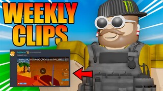 *ARSENAL TOP 5 INSANE WEEKLY CLIPS!!* (Roblox Arsenal)