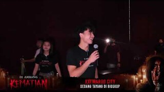 Nyamperin teman-teman yang nonton Film #DiAmbangKematian di @cinema21  Margo City