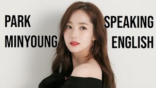 Park Min Young Speaking English Compilation