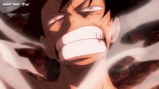 Luffy vs admiral Z