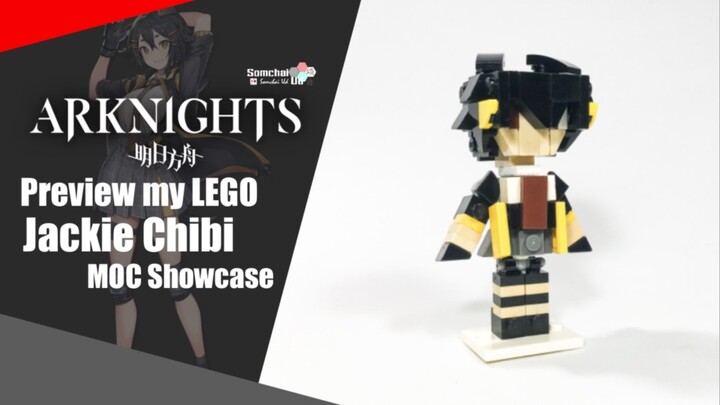 Preview my LEGO Arknights Jackie Chibi | Somchai Ud