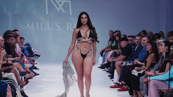 Sexy Fire Milus Rose's Full Fashion Show _ Miami Swim Week_ Project Zed 2023