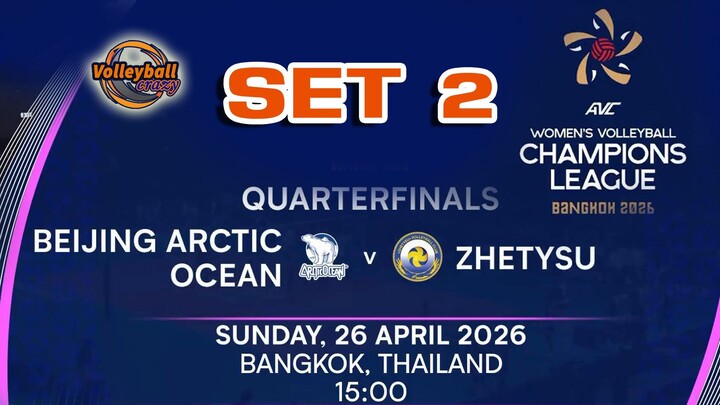 AVC 2026 - Beijing Arctic Ocean 2-3 Zhetysu - SET2
