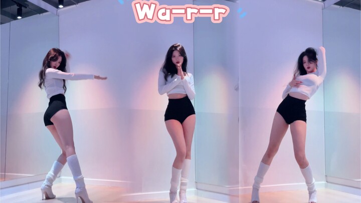 heels｜bibi编舞《WA-R-R》最后一个动作好撩啊～