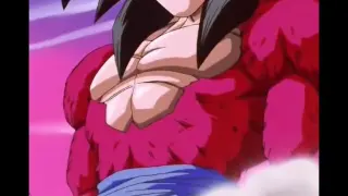 [Dragon Ball GT] Childhood Memories Goku Transforms into Super Saiyan IV
