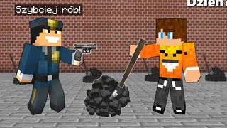 ฉันใช้เวลา 24 ชั่วโมงในคุกและตำรวจทำสิ่งนี้กับฉัน ใน Minecraft!