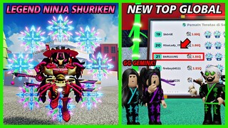 Master Ninja Shuriken Kembali Dapatkan Kekuatan Terbaru & Masuk Top Global Ninja