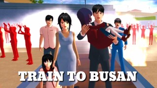 Train to Busan short movie || Sakura school simulator