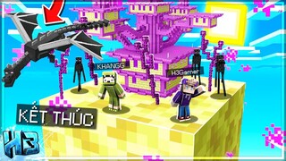 H3 Tiêu Diệt RỒNG ENDER Cùng NoobTeam và KẾT THÚC! SINH TỒN TRÊN 1 BLOCK | tập cuối - OneBlock