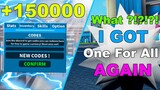 (+150000) New Codes & i Got One For All Again ! | Boku No Roblox: Remastered | Roblox MHA Game