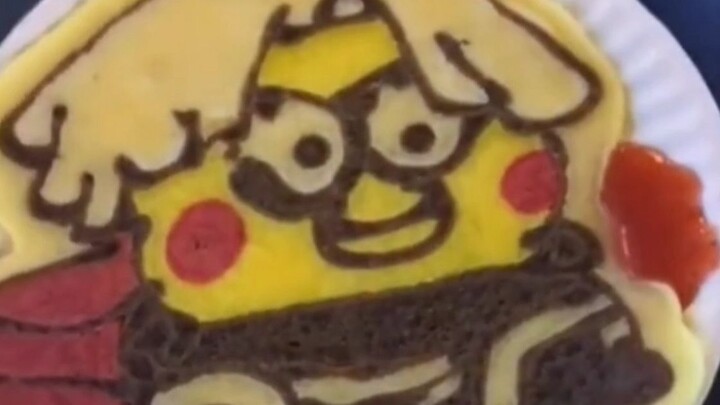 พ่อค้าแม่ค้าในเจียงซีขายแพนเค้กและวาดอิโมจิไก่ไฉ่ซู่คุน มีใครรู้บ้างว่าควรกินแพนเค้กไหม