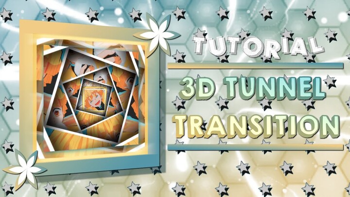 3D TUNNEL TRANSITION | ALIGHT MOTION TUTORIAL 💜