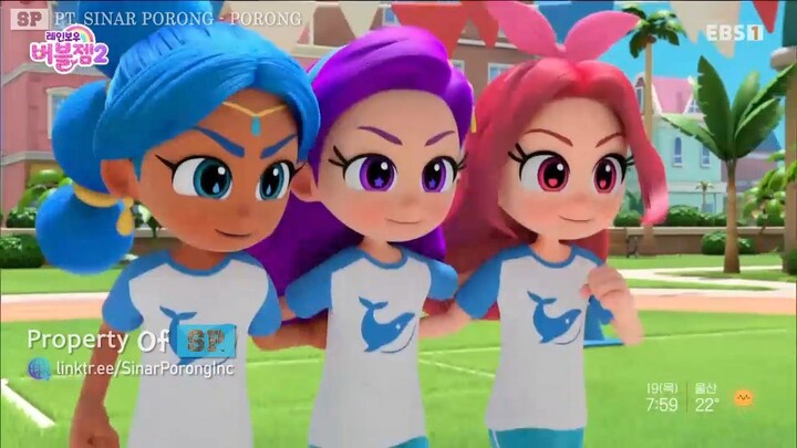 Step by Step, Together | Rainbow Bubblegem Season 2 EP22 | Korean EBS1 | Mermaid Princess Cartoon