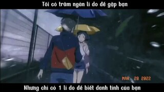 có trăm ngàn lí do để gặp bạn, nhưng chỉ có  lý do để biết tên bạn #anime