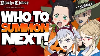 *NEW CODE* WHICH UNITS SHOULD F2P SUMMON FOR? OR SAVE ALL FOR BLACK ASTA? - Black Clover Mobile