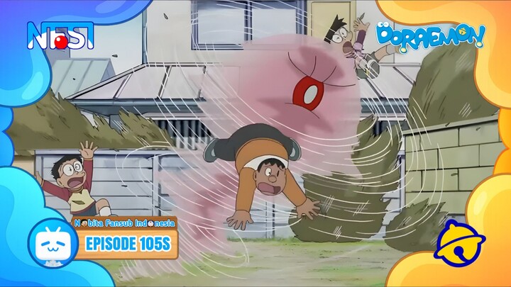 RERUN 🎬 Serial Film Doraemon Bahasa Indonesia | "Fuko Si Anak Angin Topan" - NFSI