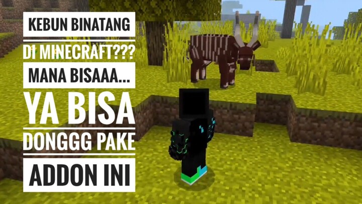 APA JADINYA KALAU ADA KEBUN BINATANG DI MINECRAFT???