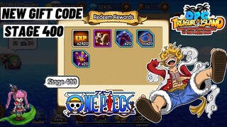 New Gift Code + Skypiea Vines Stage 400! OPG: Treasure Island Mobile