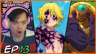 MELIODAS NEW POWER IS INSANE!! Seven Deadly Sins Episode 13 Reaction (Ft. Heisuten)