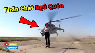 Những khoảnh khắc may mắn thoát chết đáng kinh ngạc vô tình được camera ghi lại