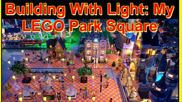 LEGO Park Square with Lights