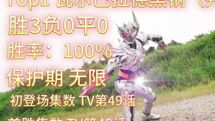 三骑TV最终形态胜率排行（build-歌查德）