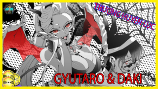 Thượng Huyền Lục Guytaro & Daki Kẻ Suýt Giết Chết Bộ 3 Tanjirou & Âm Trụ |  Kimetsu No Yaiba