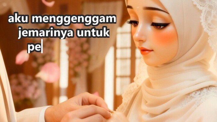 Dan kini, di hadapan Allah, aku menggenggam jemarinya untuk pertama kali.