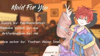 ♡ Maid For You ♡ Asmr Japanese Voice Acting [Sub Indonesia & English] vtuber Indonesia