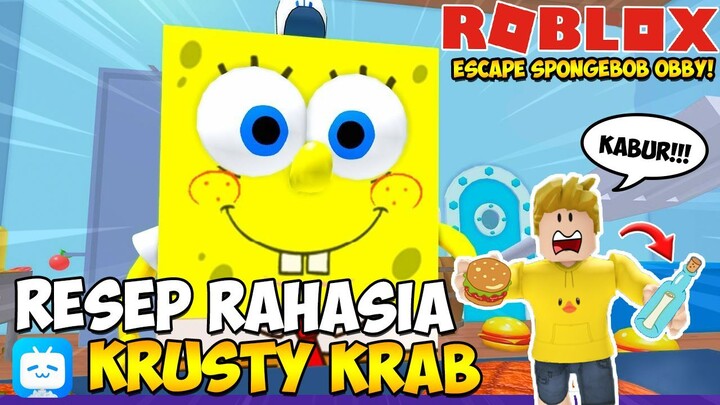 MENCURI RESEP RAHASIA KRUSTY KRAB !! - Roblox Indonesia Obby