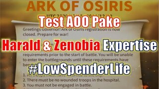 Tes AOO Pake Harald & Zenobia Expertise! #LowSpenderLife Rise of Kingdoms Indonesia