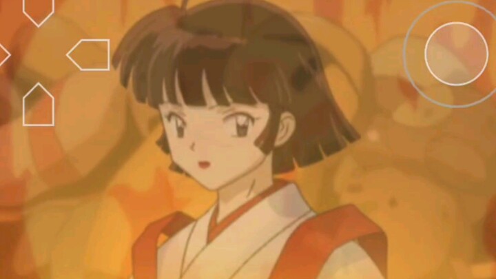 Inuyasha Secret of the Cursed Mask ending - Kagome (Girl Kururugi)