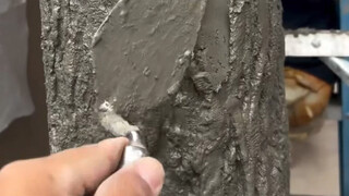 水泥仿石头工艺