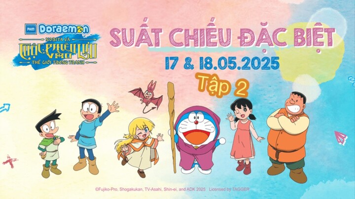 Doraemon Movie 44 [Tập 2] - Nobita và Cuộc Phiêu Lưu vào thế giới trong tranh