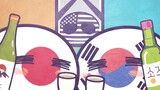 [Bóng Ba Lan] Nhật Bản và Hàn Quốc say rượu, Ami đau khổ