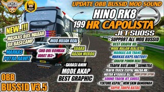 UPDATE OBB MOD SOUND HR CAPOLISTA BUSSID V3.5 | NEW MARKAS SPESIAL MABAR | BUS SIMULATOR INDONESIA