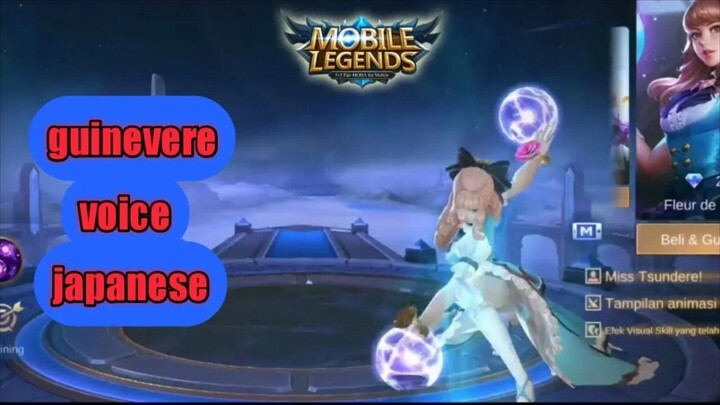 Guinevere Japanese Voice & Quotes MLBB