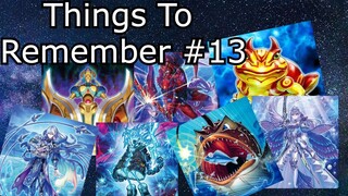 Things To Remember #13 Yu-Gi-Oh! 2022