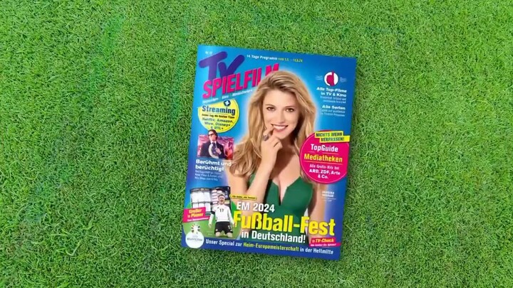 TV Spielfilm Euro 2024 Special June Issue Magazine Commercial TVC 10s Sec (2024) (German/Deustch)