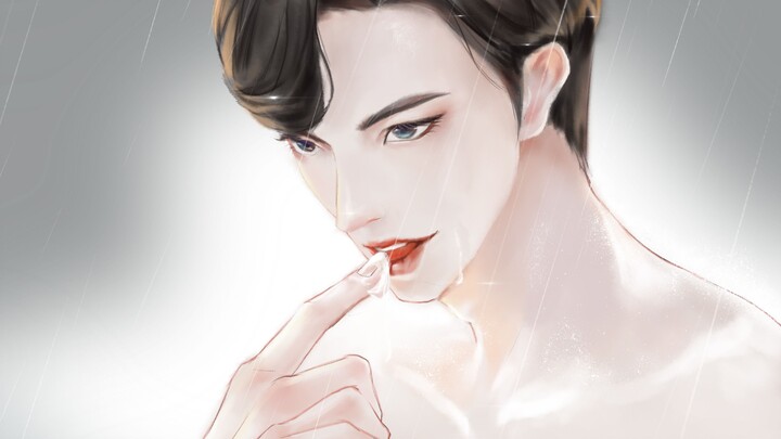 [ภาพวาดดิจิทัล] มาวาดรูปพ่อหนุ่มหน้ามน