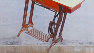 [Teknik Keseimbangan Tiongkok] Teknik Raja Keseimbangan, botol anggur yang rapuh sangat membuat stre