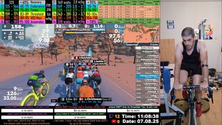 Zwift Cycling Workout 7.08.2025