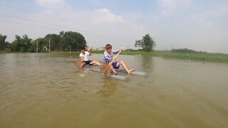 Hưng Troll _ Thử Chế Tạo Thuyền Bằng Ống Nhựa PVC Sẽ NTN