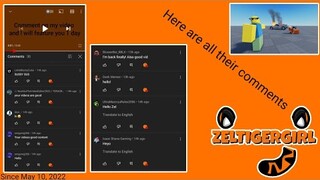 Here are all their comments
