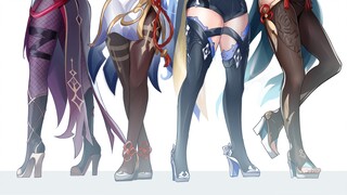 [เก็นชินอิมอิมแพกต์]ระบุตัวบุคคลด้วยการมองที่ขาของพวกเขา