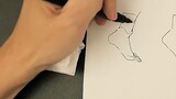 【Empty Can King】Let's draw the feet! Sharing the skills of drawing feet draw foot