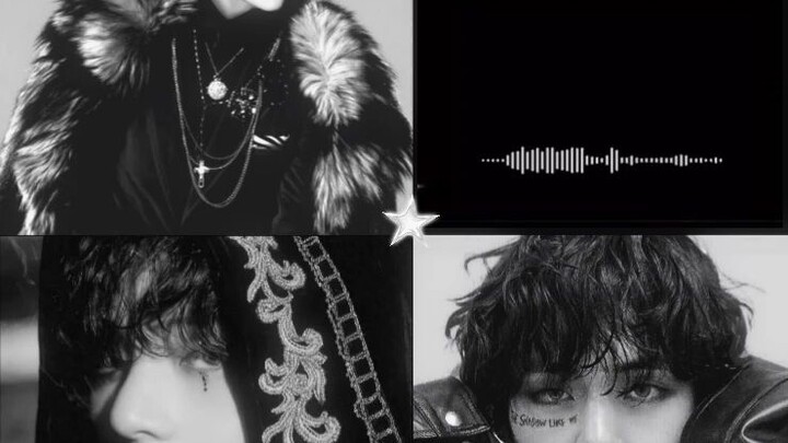Made in Romania song photo version of Taehyung from BTS