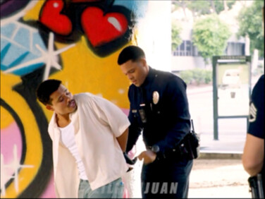 That laid-back vibe before going to the police station…