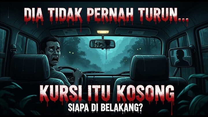 Aku Melihat Penumpang Terakhir di Spion… Tapi Kursinya Kosong Saat Kutoleh